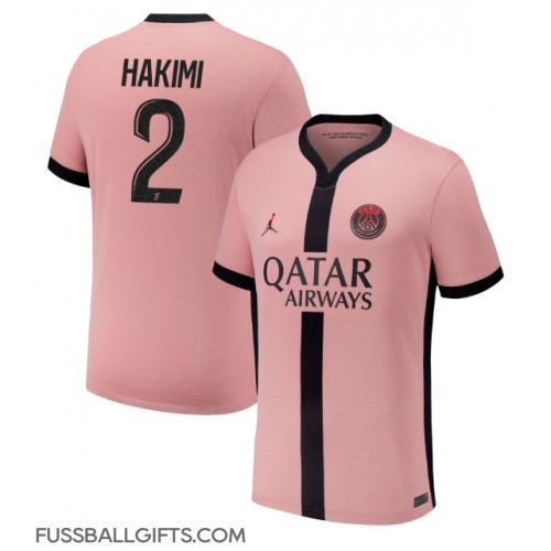 Paris Saint-Germain Achraf Hakimi #2 Fußballbekleidung 3rd trikot 2024-25 Kurzarm